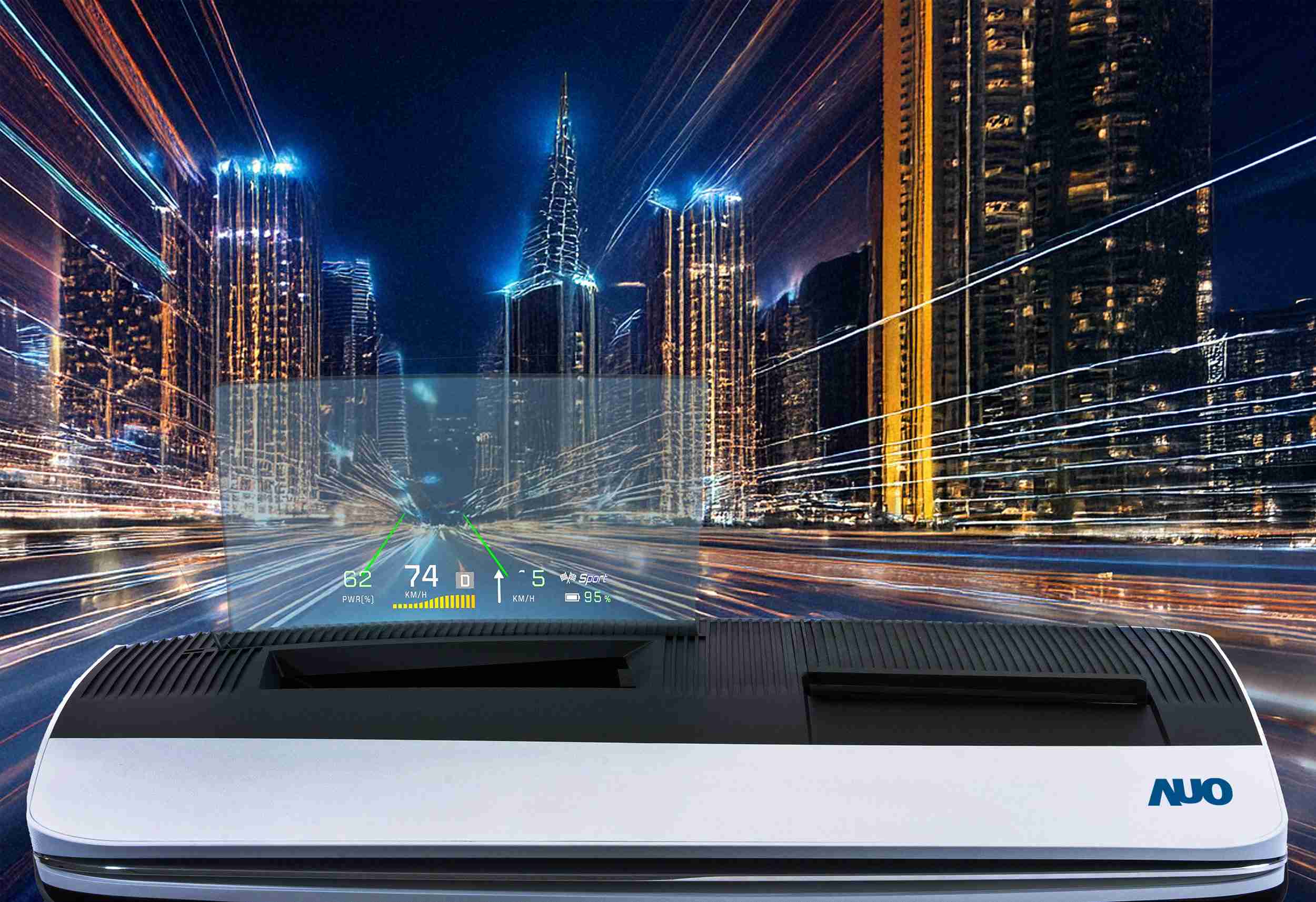 尊龙z6推出13吋Micro LED抬头显示器，，提供高入眼亮度、、高色彩饱和度的显示质量，，，，在阳光下或黑暗中都清晰可见，，，，并利用Micro LED模块体积小的优势，，，，解决车用空间有限的痛点