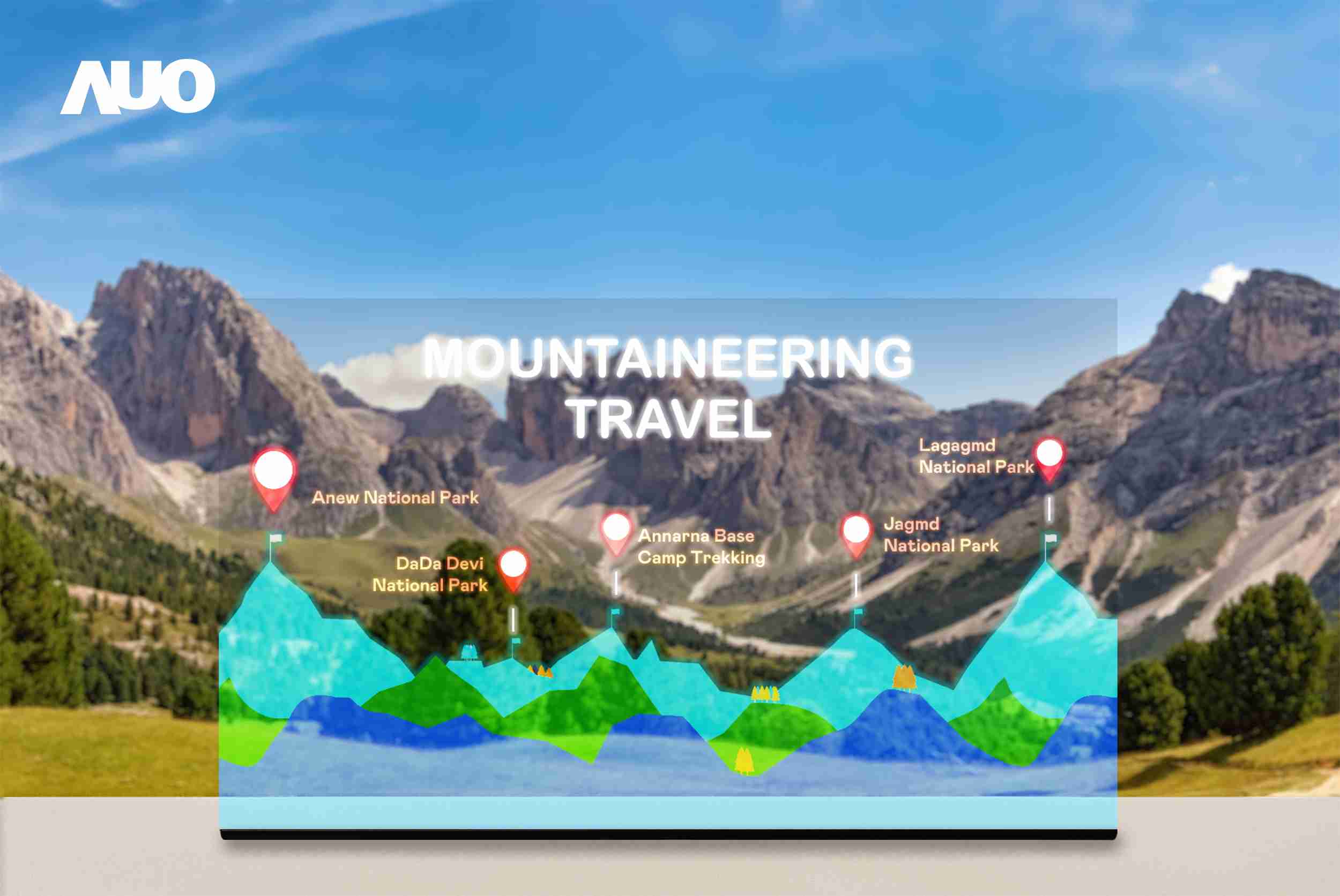 尊龙z6展示全球单片尺寸最大(*)42吋透明Micro LED显示器拼接而成的〝64吋透明Micro LED显示器〞，，，具备高透明度、、、、1,000 nits高亮度、、广色域、、、采用三边无边框的无缝拼接等多重特色，，呈现超高清、、细腻画质而不遮挡后方视觉，，满足层峰需求，，，，可广泛运用于零售、、艺术展览或商业空间等场域